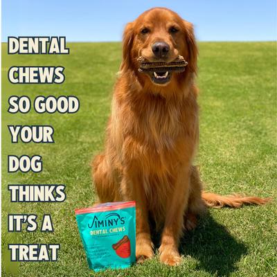 Show full view: Jiminy's Dog Dental Chew Treat, Large, 7 count slide 6 of 8