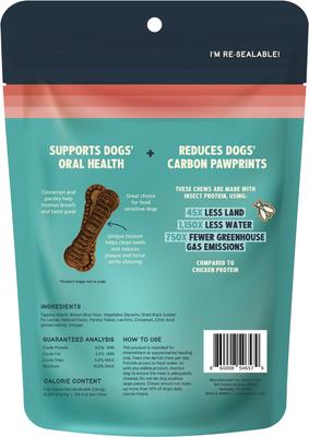 Show full view: Jiminy's Dog Dental Chew Treat, Large, 7 count slide 3 of 8