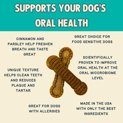 Show full view: Jiminy's Dog Dental Chew Treat, Large, 7 count slide 4 of 8