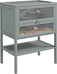 PawHut 3 Tier Wooden Hamster Cage