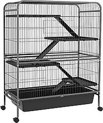 PawHut 53.5-in 5-Level Metal Small Animal Cage slide 1 of 9