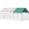 Show in main carousel: PawHut Outdoor Metal Playpen Small Animal Cage, Green slide 1 of 9