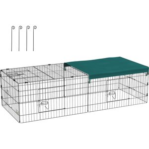PawHut 73-in Indoor/Outdoor Small Animal Playpen