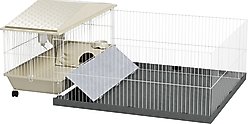 PawHut Small Animal Cage with Removable Playpen