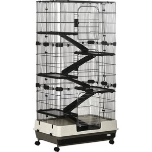 EXOTIC NUTRITION Brisbane Sugar Glider Cage, Black - Chewy.com