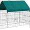 Show in main carousel: PawHut 87-in Indoor/Outdoor Small Animal Playpen, Black slide 9 of 9