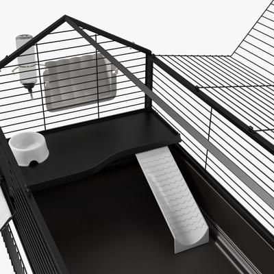 Show full view: PawHut Small Animal Playpen Cage slide 9 of 9