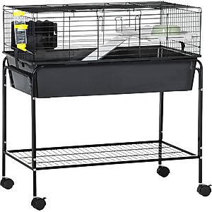EXOTIC NUTRITION Madagascar Sugar Glider Cage, Black - Chewy.com