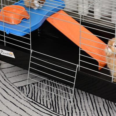 Show full view: PawHut 35-in Ferret Cage, Black slide 9 of 9