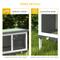 Show in main carousel: PawHut Indoor/Outdoor Wooden Rabbit Hutch slide 7 of 9
