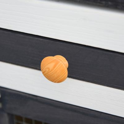 Show full view: PawHut Double Run Outdoor Rabbit Hutch slide 8 of 9