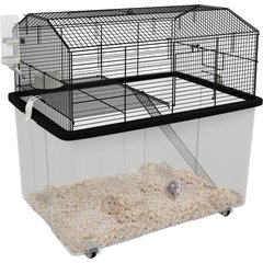 PawHut 22-in 2-Tier Hamster Cage