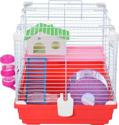 Show full view: PawHut 2 Story Hamster Cage slide 9 of 9