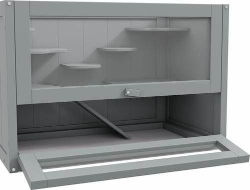 Show full view: PawHut 2-Level Hamster Cage slide 8 of 10