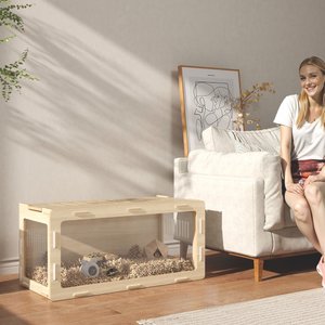 PawHut Easy View Hamster Cage
