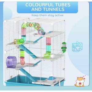 PawHut 6 Tier Hamster Cage
