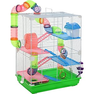 PawHut 5-Tier Wire Hamster Cage