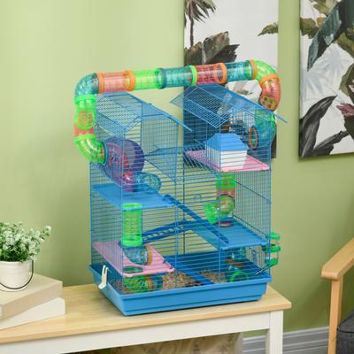 Show full view: PawHut 5 Level Hamster Cage slide 2 of 9