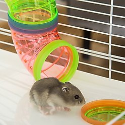 PawHut 5-Tier Hamster Cage, Light Blue slide 2 of 9