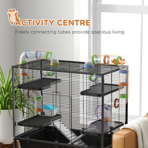 PawHut Wheeled Hamster Cage