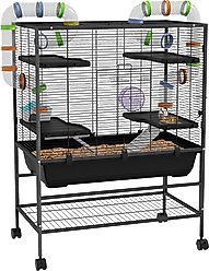 PawHut Wheeled Hamster Cage