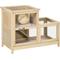 Show in main carousel: PawHut Wooden Hamster Cage with Sliding Tray slide 1 of 10