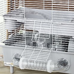 PawHut 2-Tier Hamster Cage slide 2 of 9