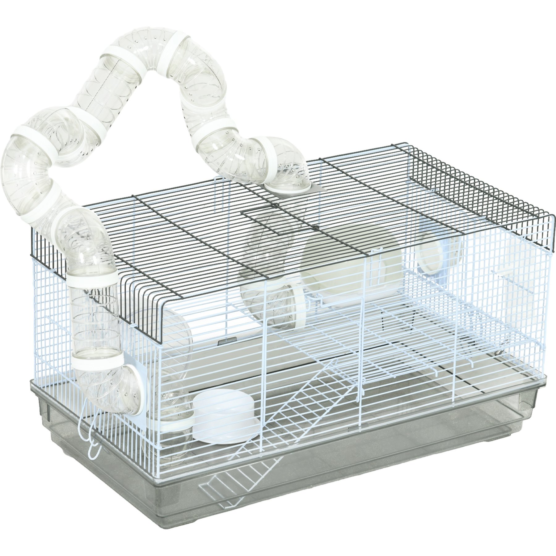 PawHut 2 Level Hamster Cage