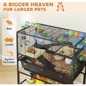 PawHut 3 Tier Hamster Cage