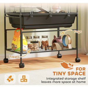 PawHut 5 Tier Rolling Hamster Cage