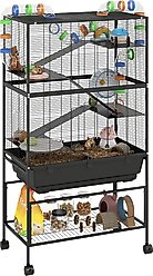 PawHut 5 Tier Rolling Hamster Cage