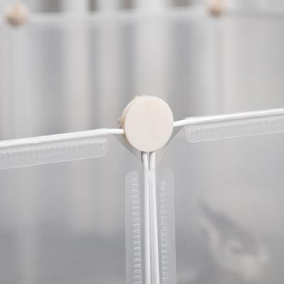 Show full view: PawHut Playpen DIY 12 Panel Rabbit Cage slide 9 of 10