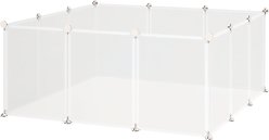 PawHut Playpen DIY 12 Panel Rabbit Cage slide 1 of 9