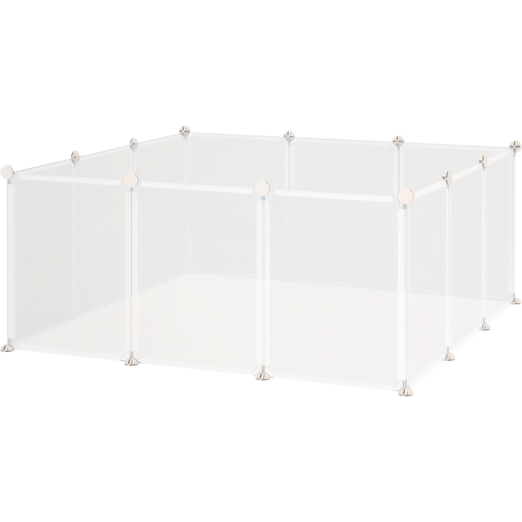 PawHut Playpen DIY 12 Panel Rabbit Playpen