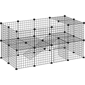 PawHut Playpen DIY 36 Panel Rabbit Cage