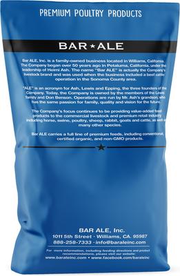 Show full view: Bar ALE 16% Protein Layer Mini-Pellet Cracked Corn & Oyster Shell Chicken Feed, 10-lb bag slide 2 of 5