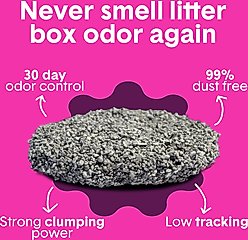 Boxiecat Glo Natural Stress-Relief Clumping Clay Cat & Kitty Litter with UV Attractant, 40-lb bag slide 2 of 9