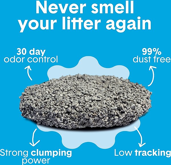 Show full view: Boxiecat Unscented Odor Control Clumping Clay Cat & Kitty Litter, 28-lb bag slide 4 of 10