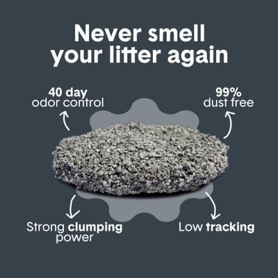 Show full view: Boxiecat Self-Cleaning Probiotic Clumping Clay Cat & Kitty Litter, 28-lb bag slide 3 of 9