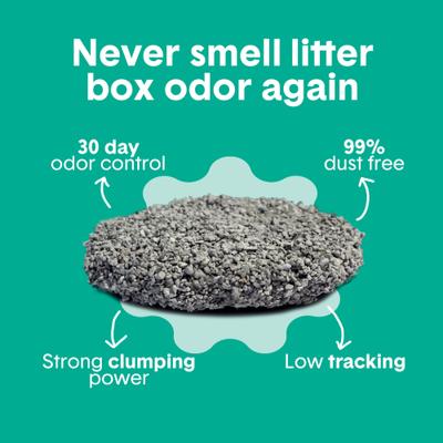 Show full view: Boxiecat Gently Scented Premium Clumping Clay Cat & Kitty Litter, 40-lb bag slide 4 of 10