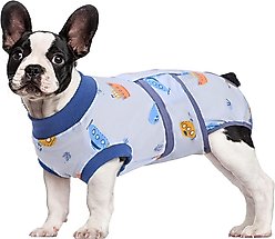 Kuoser Dog Recovery Suit, Blue, Medium slide 1 of 7