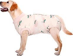 Kuoser Dog Recovery Suit, Light Pink, X-Large
