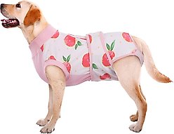 Kuoser Dog Recovery Suit, Pink, Large slide 1 of 7