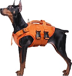 Kuoser Dog Life Jacket, Yellow, Large