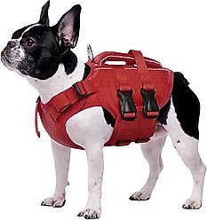 Kuoser Dog Life Jacket, Red, X-Small