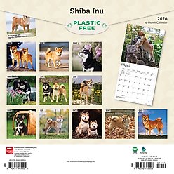 Shiba Inu 2026 Square Flap Wall Calendar slide 2 of 4