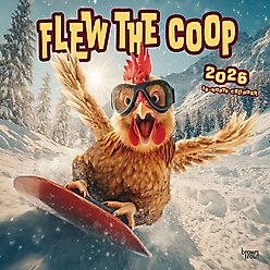 Flew the Coop 2026 Square Flap Wall Calendar