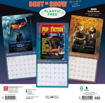 Show full view: Best in Show 2026 Square Flap Wall Calendar slide 2 of 4