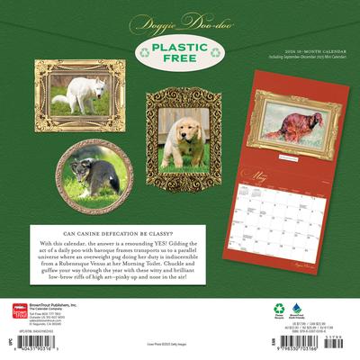 Show full view: Doggie Doo Doo 2026 Square Flap Wall Calendar slide 2 of 4