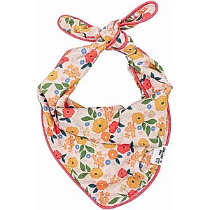 Pink Papyrus Penelope Dog Bandana, Small
